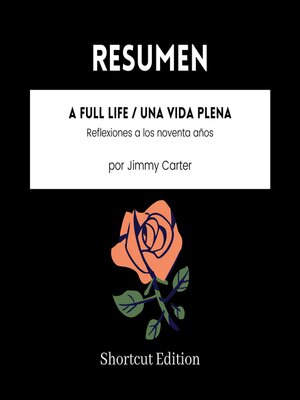 cover image of RESUMEN--A Full Life / Una vida plena